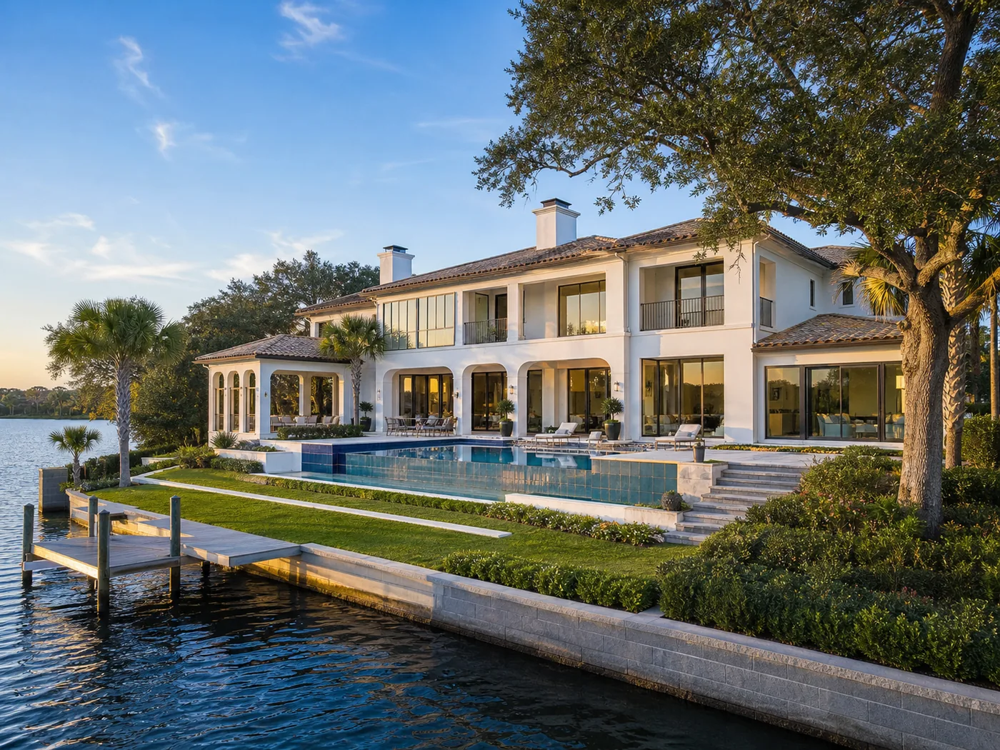 Luxury waterfront home marketed for sale in Central Florida
